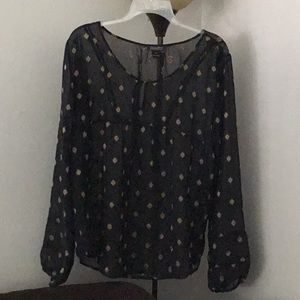 Woman’s sheer blouse